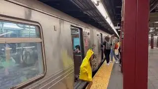 A, C, and E train action at 34th Street Penn Station 8/1/23
