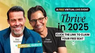 Thrive in 2025 Tony Robbins Trailer Video - Feat. Jay Shetty & Lisa Nichols