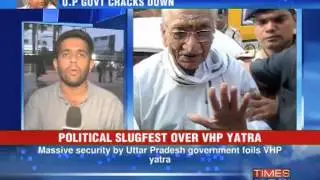 Yatra foiled, VHP threatens protests