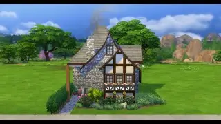 Sims 4 Speed Building - Granny's House Starter