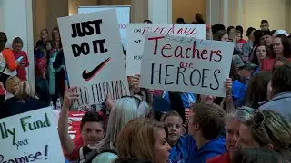 Oklahoma Teachers On Strike For Seventh Day