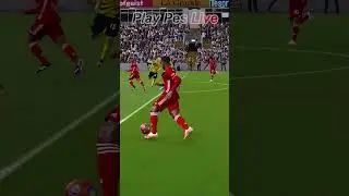Alfonso Davies Fast Run vs Dortmund #efootball #playpeslive
