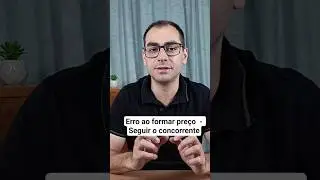Erro ao formar pre&ccedil;o  - Seguir o concorrente#contabilidade