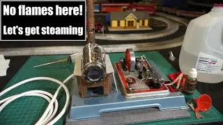 Wilesco D16 EL live steam engine - Electrically heated - 
