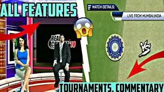 REAL CRICKET 18 IPL TOURNAMENT, BIG BASH LEAGUE ETC. !! MUST WATCH
