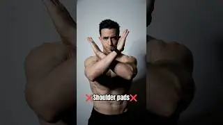 Stop using shoulder pads !❌ #shorts #shoulder #workout #beats