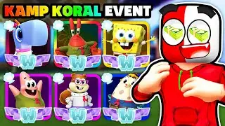 Я победил KAMP KORAL за НОВЫЕ ОП ЮНИТЫ.. (Губка Боб TD)
