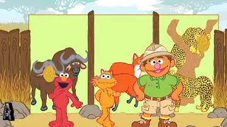 Sesame Street Elmo A To Zoo Adventure Educational Game for Kids Episodes 67