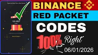Red Packet Code In Binance today | Free Crypto Codes In Binance Red Packet بائننس ریڈ پیکٹ کوڈ۔