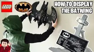 Displaying the LEGO 1989 Batwing