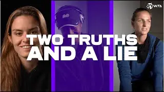 The truth about Naomi Osaka's hair? WTA stars play 2 (MORE) TRUTHS and a LIE 🤥