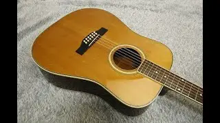 MORRIS  12 Strings Acoustic Guitar  MB-301-12 Made in Japan