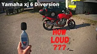 Yamaha XJ 6 Diversion- Takkoni Exhaust Without DB-Killer