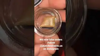 punch Extracts Live Rosin