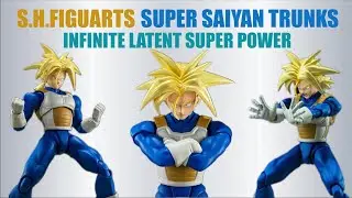 S.H.Figuarts Super Saiyan Trunks - Infinite Latent Super Power Unboxing & Review! Dragon Ball Z