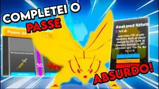 COMPLETEI O PASSE DO ANIME FIGHTING SIMULATOR ENDLESS! COMPENSA?