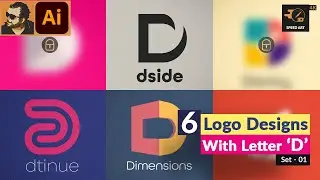 Minimal Logo Design Ideas with Letter 