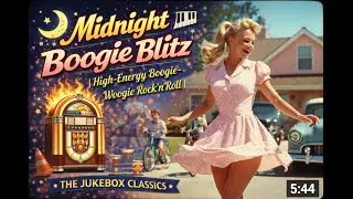 Midnight Boogie Blitz 🌙🎹 | High-Energy Boogie-Woogie Rock &rsquo;n&rsquo; Roll | The Jukebox Classics