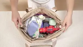 LOVEVOOK - Puffer Baby Diaper Bag Tote