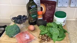 Superfood salmon salad great for the brain