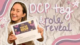 dcp tag and role reveal // disney college program 2021