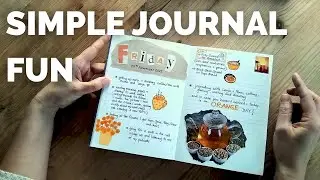 A look inside my old journals | simple watercolour & everyday creativity