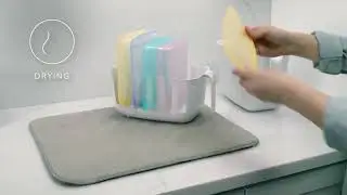 YouCopia Dry+Store&trade; Reusable Bag Drying Bin Set Product Video