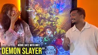 Watching Demon Slayer Infinity Castle Movie with Wife @BBF LIVE