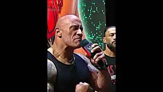 The Rock slaps Cody Rhodes 😳😳😳 #shorts