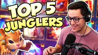 TOP 5 JUNGLERS TO PLAY(Patch 10.9)
