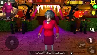 Scary Teacher 3D -new funny prank against miss t