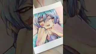 pastel anime girls drawing #shorts #drawing #pastel