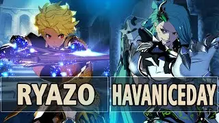 GBVSR:🔥Ryazo (EX Gran) Vs Havaniceday (Beelzebub)🔥| High Level Gameplay.