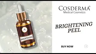 Cosderma Brightening Peel &ndash; Glow Booster for Dull Skin | Exfoliate, Lighten & Rejuvenate