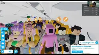 Delta Flight Robloxia to Sydney in Roblox Cabin Crew Simulator Ft @DharMann & @cleanbandits