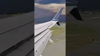 Delta 737 Landing at JFK | Passenger Wing View | X-Plane 12 ZiboMod