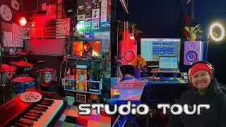 My Creative Studio Tour  (Maximalist + Music + Film)