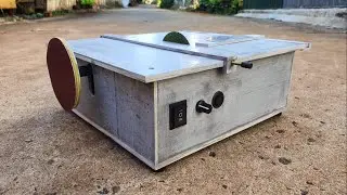 Home made a Mini Table Saw from PVC Pipe (Part1)