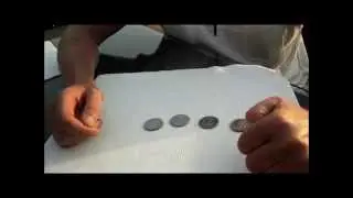 Amazing Coin Trick with 4 American Coins! | All Black Magic | Patrick Aitchison