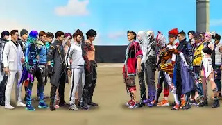 ENFRENTE a TODOS los PERSONAJES de FREE FIRE en un TORNEO 😂 *muy gracioso* - AlexGo