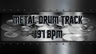 Metalcore Drum Track 197 BPM | Preset 3.0 (HQ,HD)