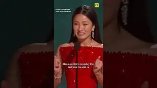 Anna Sawai delivered a bittersweet speech after winning #SAGAward for Female Actor in a Drama Series