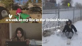 a realistic and productive week  living in North Dakota, USA |WEEKLY VLOG
