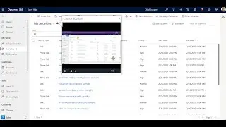 Familiarizing Dynamics CE (CRM) Users to the My Activities View - VisualSP
