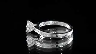 Classic 6 Claw Channel Set Ring PR1023