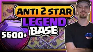*NEW TH13 LEGEND LEAGUE BASE! DEFENDED 5600+ TROPHIES | ANTI 2 STAR BASE | Town Hall 13 legend base.