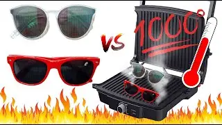 EXPERIMENT ✪ 1000° VS Sunglasses