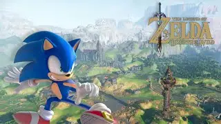 Sonic Frontiers - BOTW Hyrule Mod