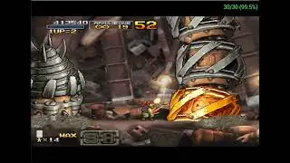 Metal Slug XX - Iron Death Worm (Boss 1) - No arms No bombs - HARD