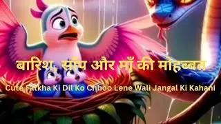 बारिश, साँप और माँ की मोहब्बत | Cute Fatkha Ki Dil Ko Chhoo Lene Wali Jangal Kahani | Animated Story